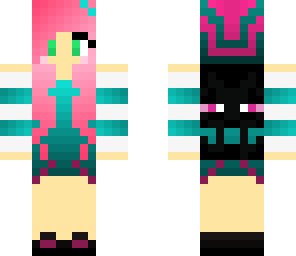 cute enderman girl