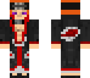 pein with open robes
