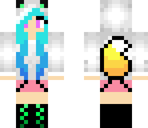 rainbow fox girl