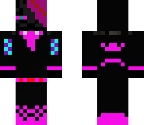 cyborg enderman in a suit