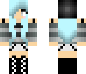 beanie girl - blue