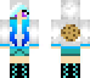 blue cookie girl