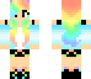 rainbow girl by thenightgirlsima