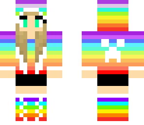 rainbow creeper girl