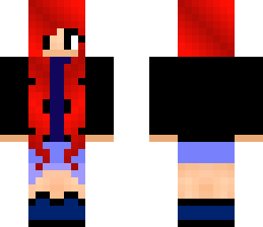 dark red girl