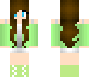 pwetty green girl