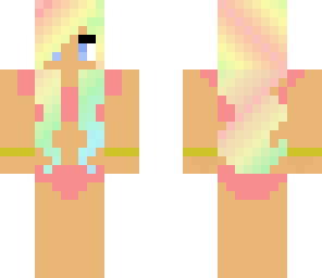 rainbow bikini