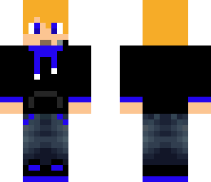 blond boy with headset