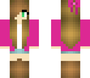 brown-haired school girl