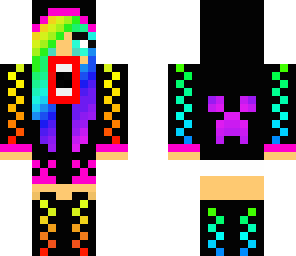 crazy creeper girl