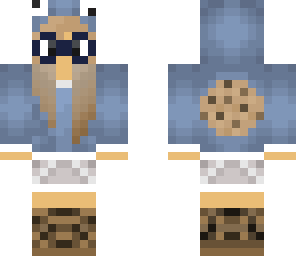 nerdi girl cookie
