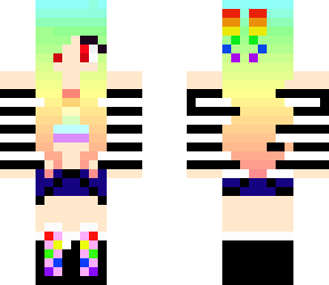 rainbow girl