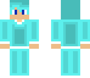 blue man