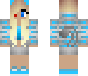 blue tiger girl