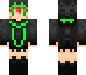red-haired-green-girl