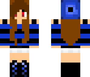 blue girl
