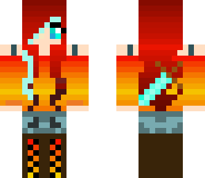 blue fire warrior