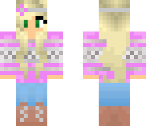musk winter girl