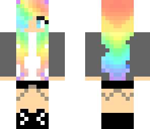tomboy rainbow girl