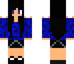 blue headphone girl