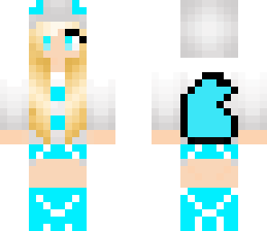 blonde fox girl