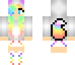 rainbow wolfie