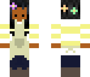 my skin with an apron