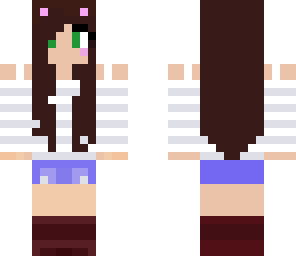 girl with cat ears