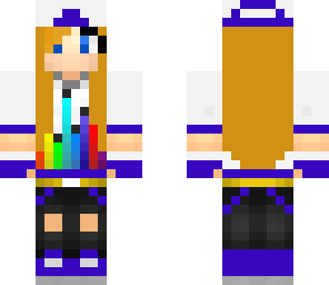cool girl purple