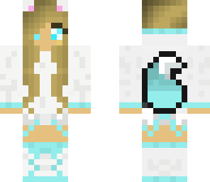 blue wolf girl