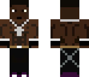 black thug brown eyes