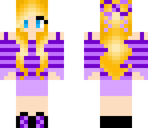 purple girl