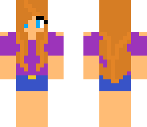casual girl skin