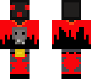 black and blood slime