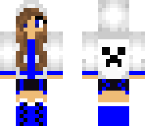 blue creeper girl