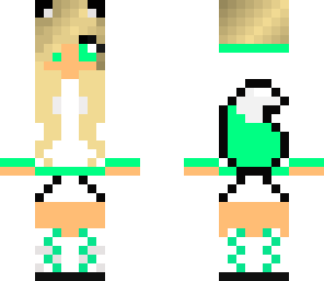 blonde wolf girl