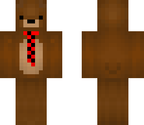bear with a tie