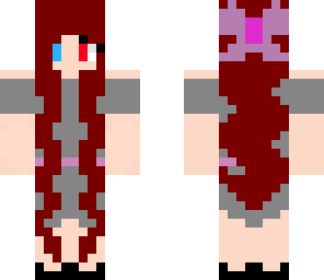 demon girl long hair
