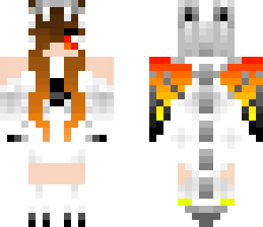 fire dragon-brown hair