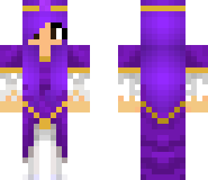 purple princess with purple hair