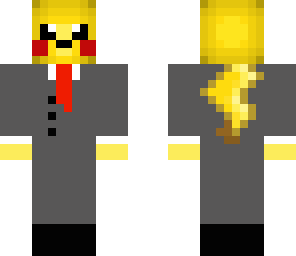 the suited pikachu