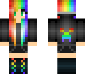 rainbow creeper girl