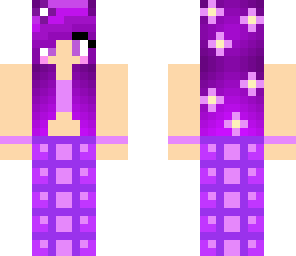 purple mermaid