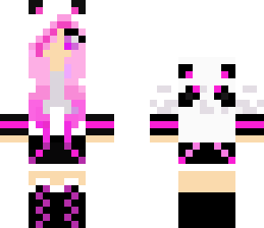 pink panda girl 