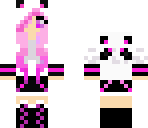 pink panda girl 