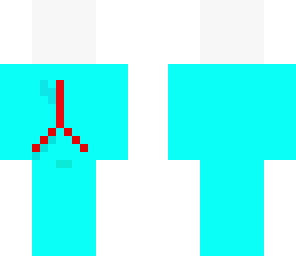 bleeding evil blue man with slenderman-hat