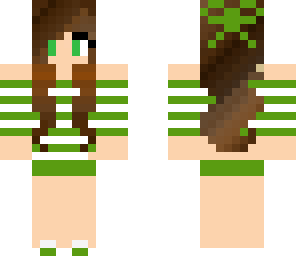 green brawn and white