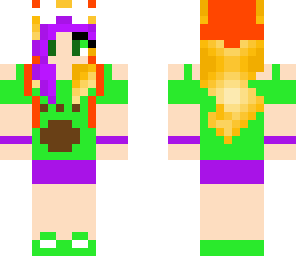animal girl fox hat hd