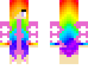 rainbow girl