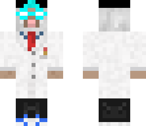 shakeij with a labcoat